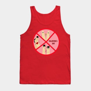 valentine fingers Tank Top